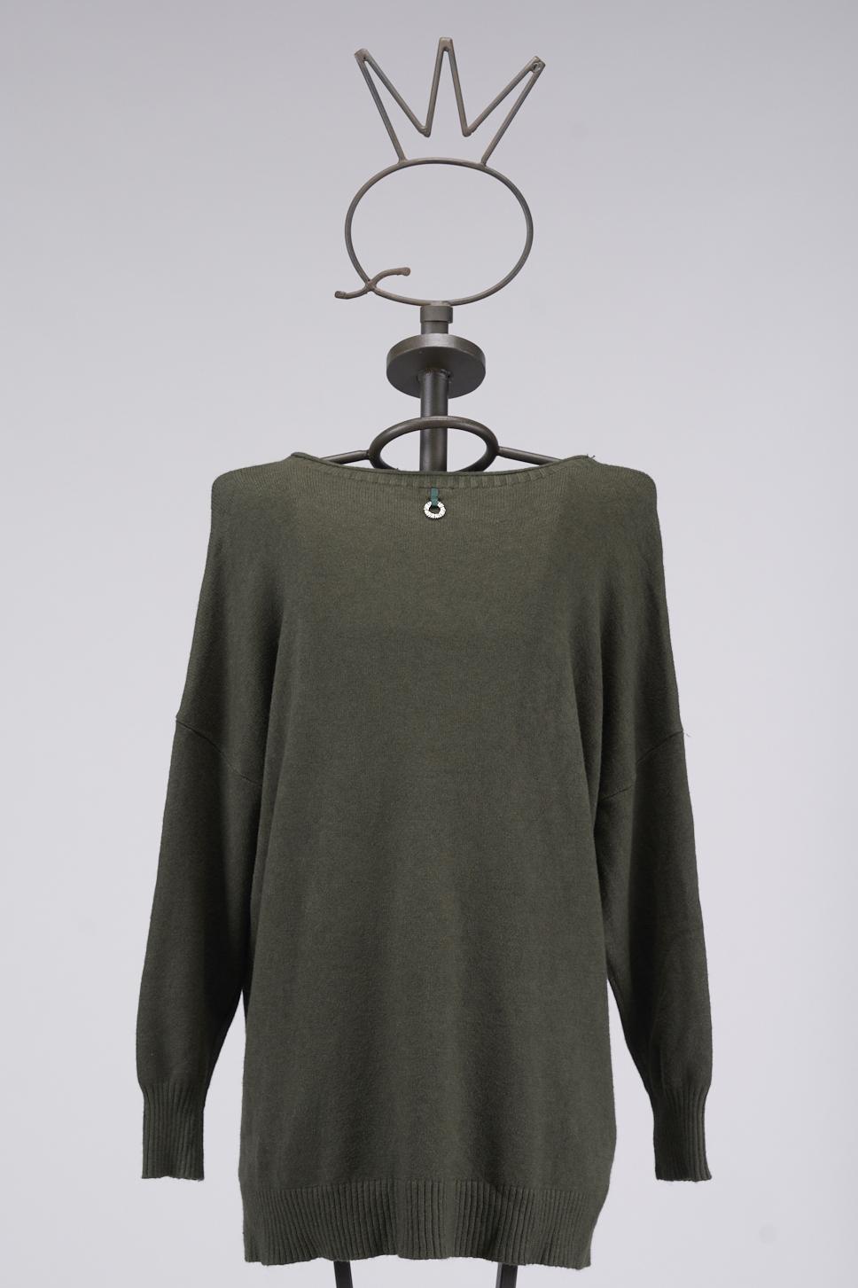 Save The Queen Maxi maglia verde militare Offerte