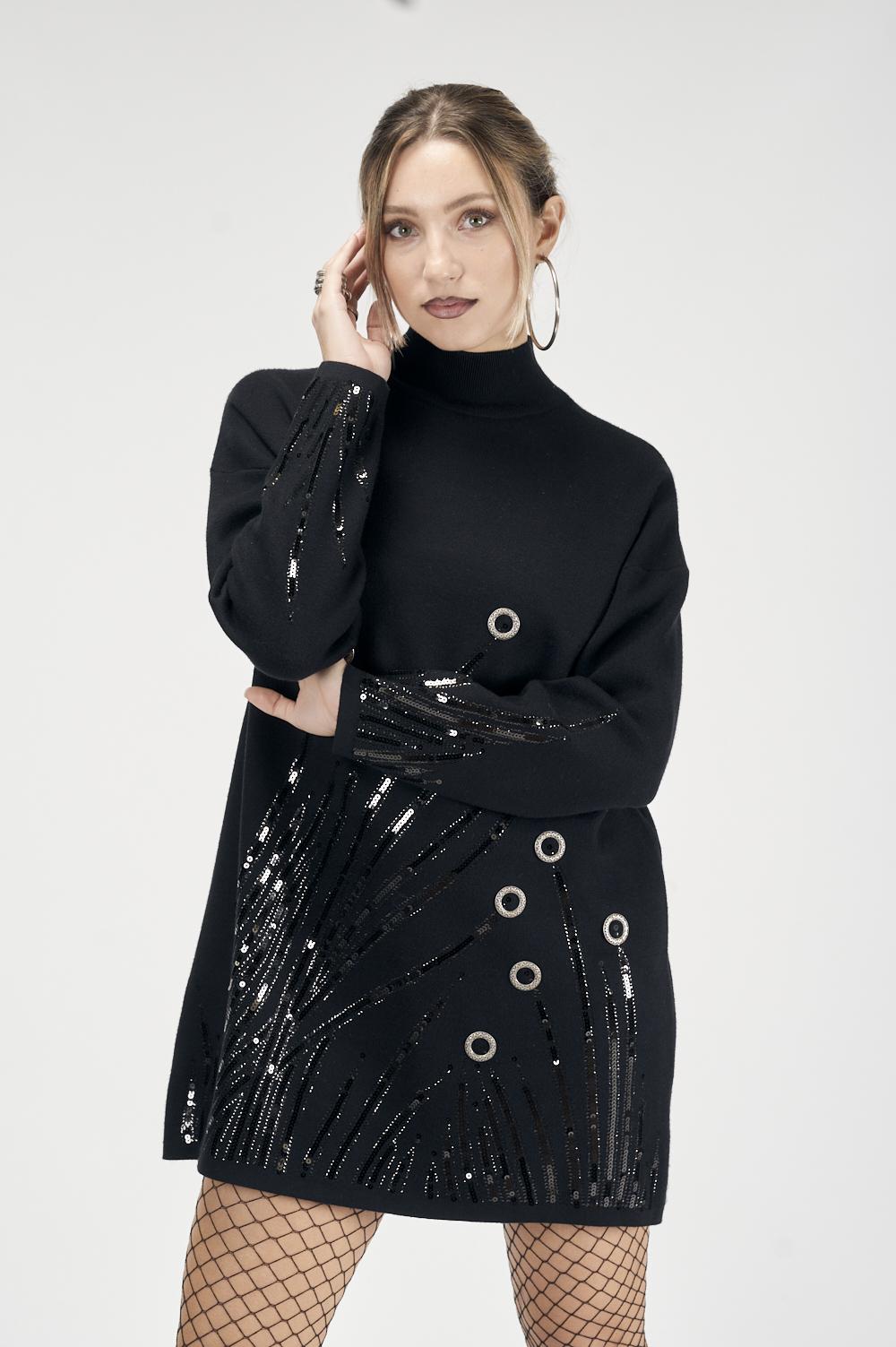Save The Queen Maxi maglia nera Hotsell