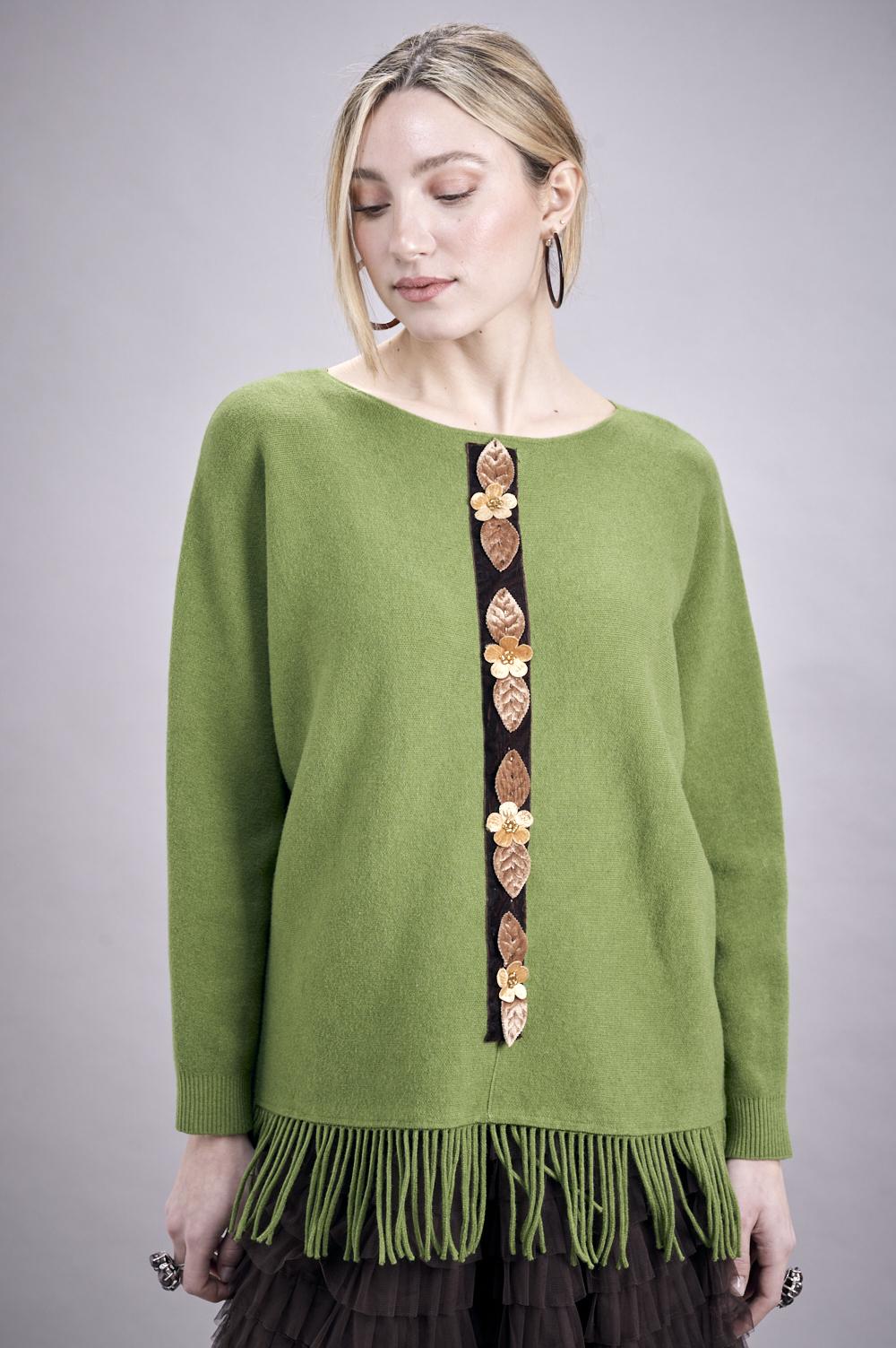 Save The Queen Maglia in tricot verde