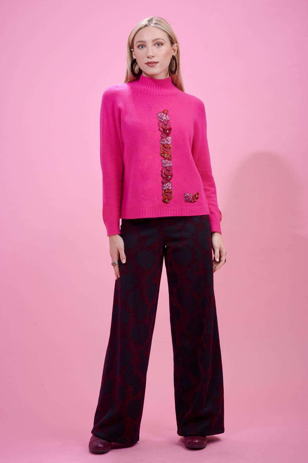 Save The Queen Maglia in tricot fuxia fluo Smaltimento dello stoccaggio