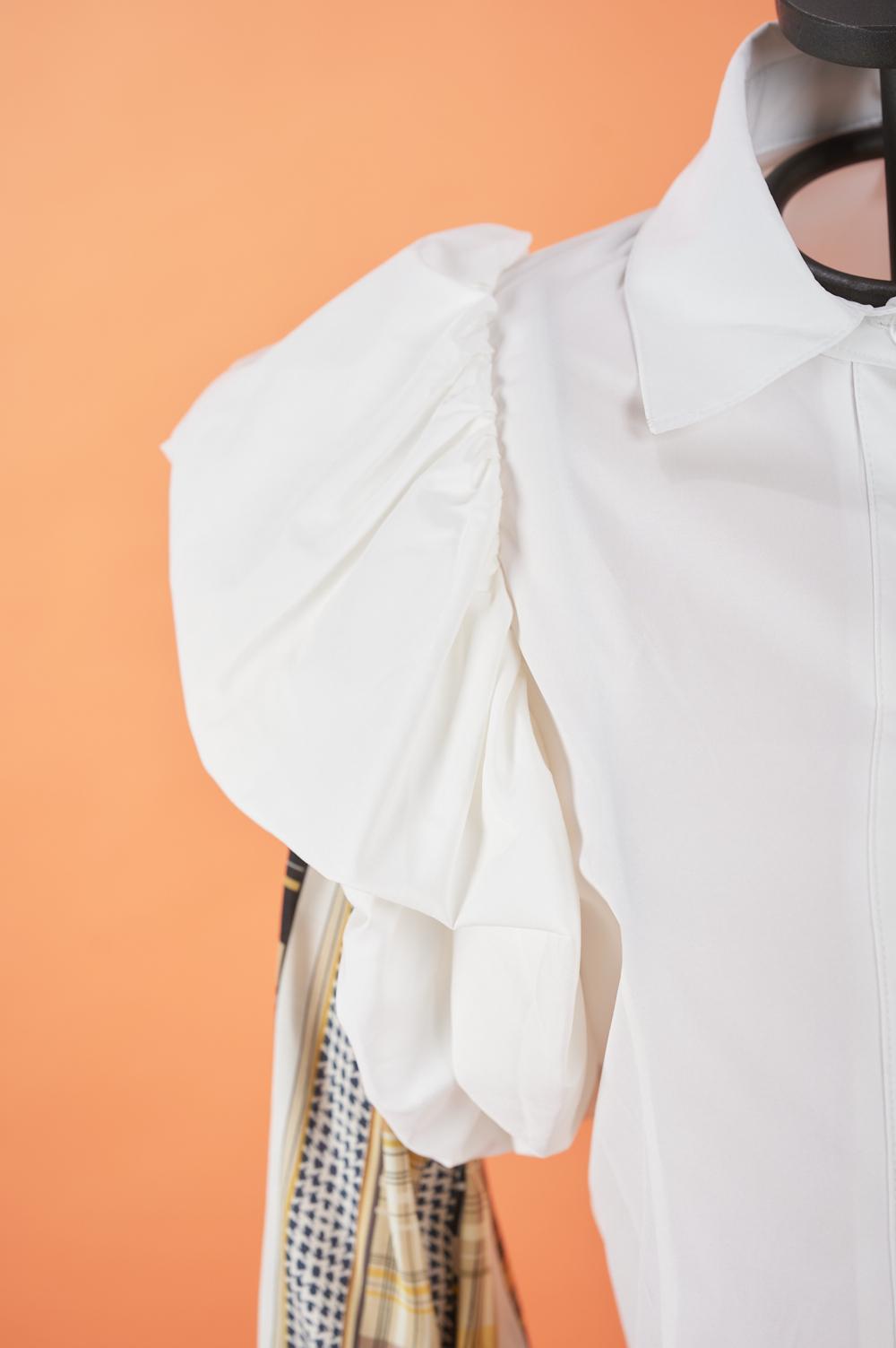Save The Queen Camicia corta bianca Vendita calda