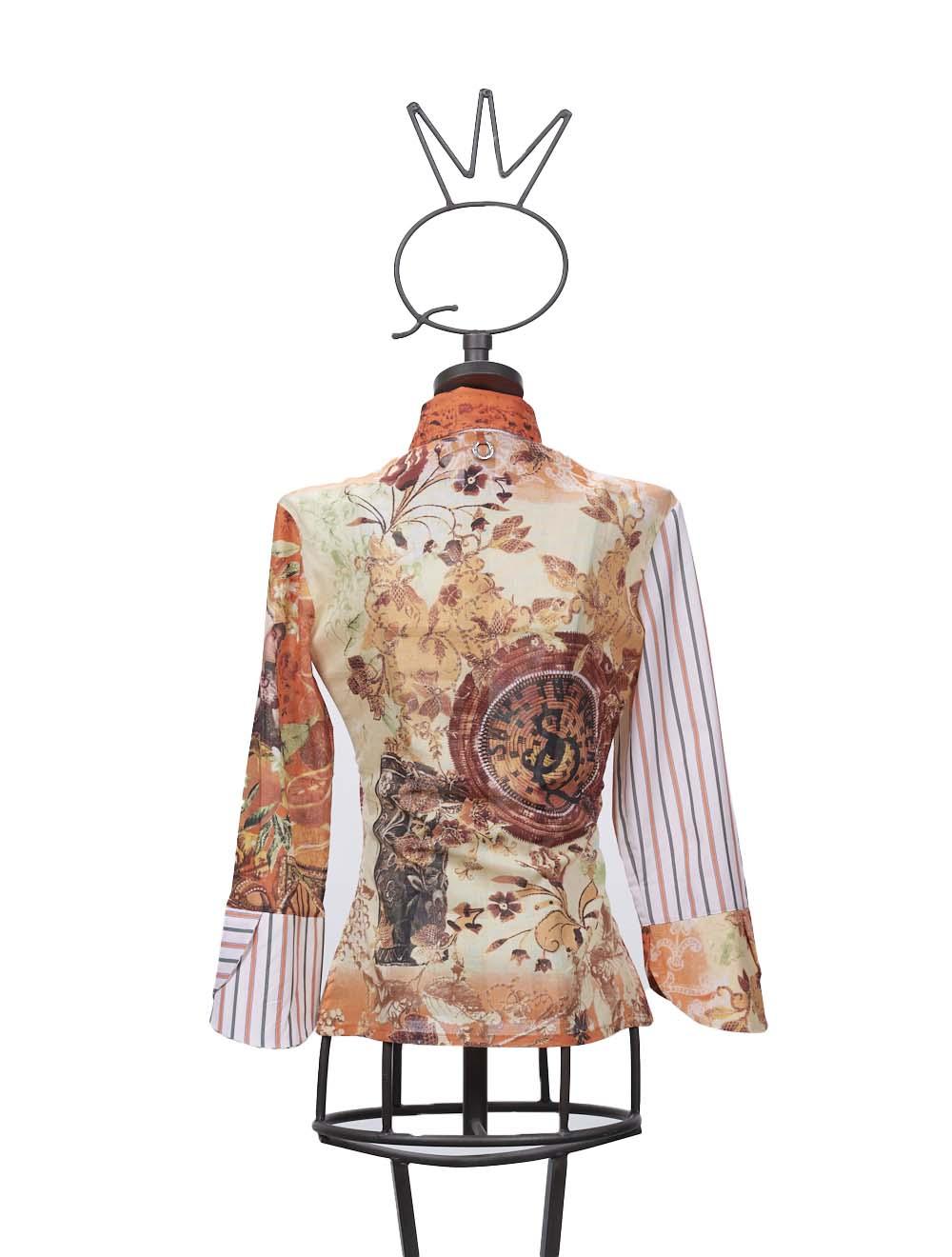 Save The Queen Camicia in mussola di cotone con stampa “Regina degli Aranci” Lightning offer