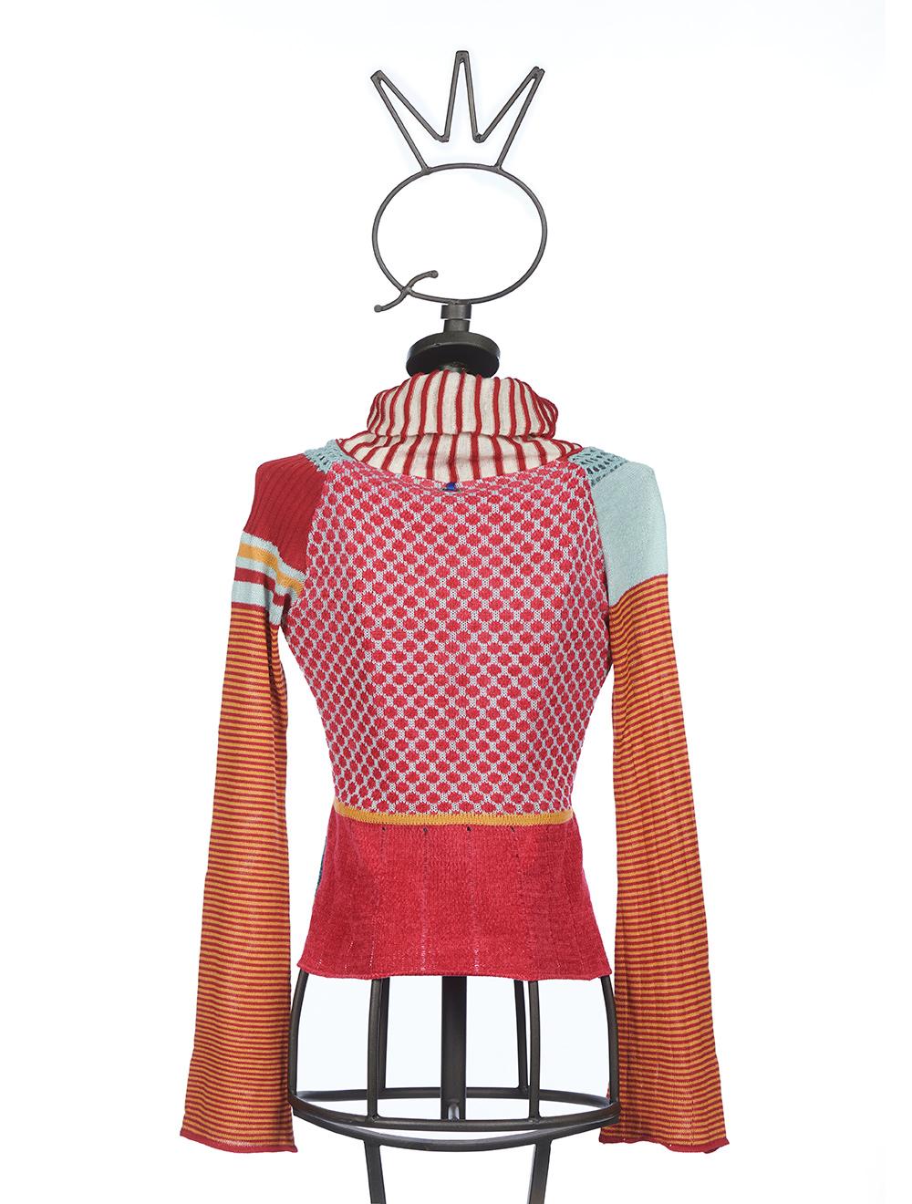 Save The Queen Maglia collo alto con lavorazione jacquard Prezzo basso