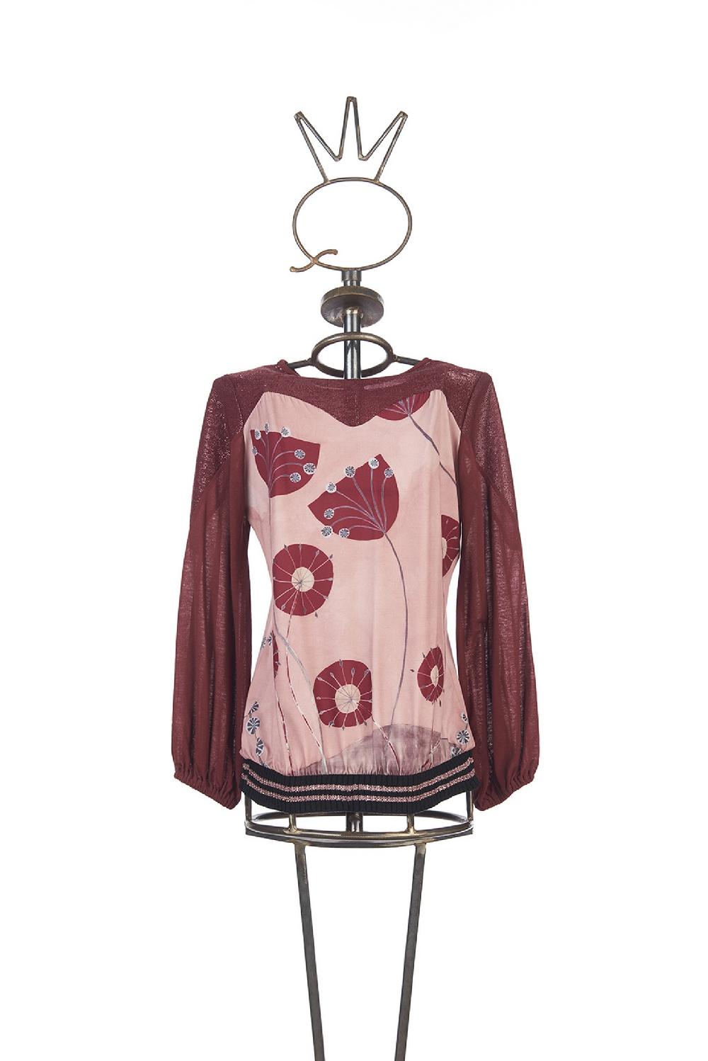 Save The Queen t-shirt con stampa e lavorazione patchwork ACQUISTA ORA