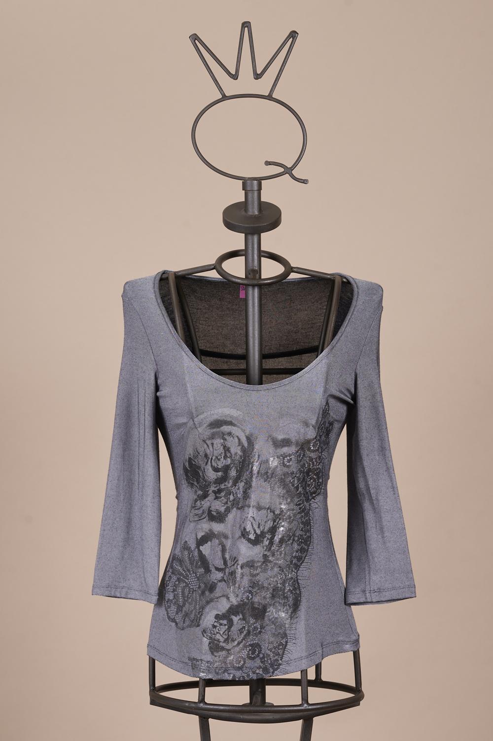 Save The Queen T-Shirt grigia