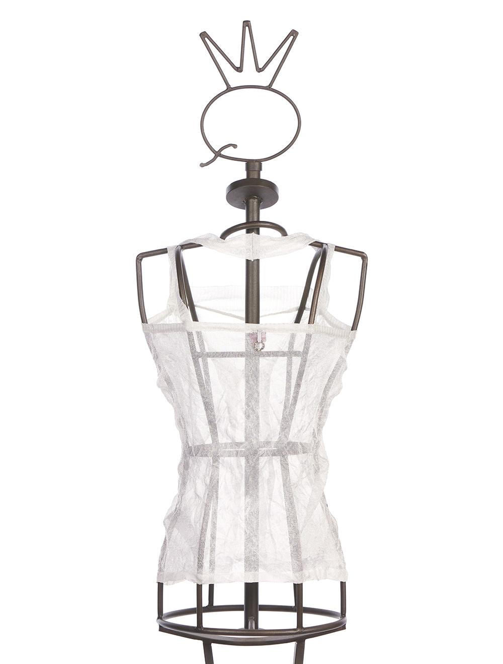 Save The Queen Top in maglia grigio perla Soddisfazione Garantita