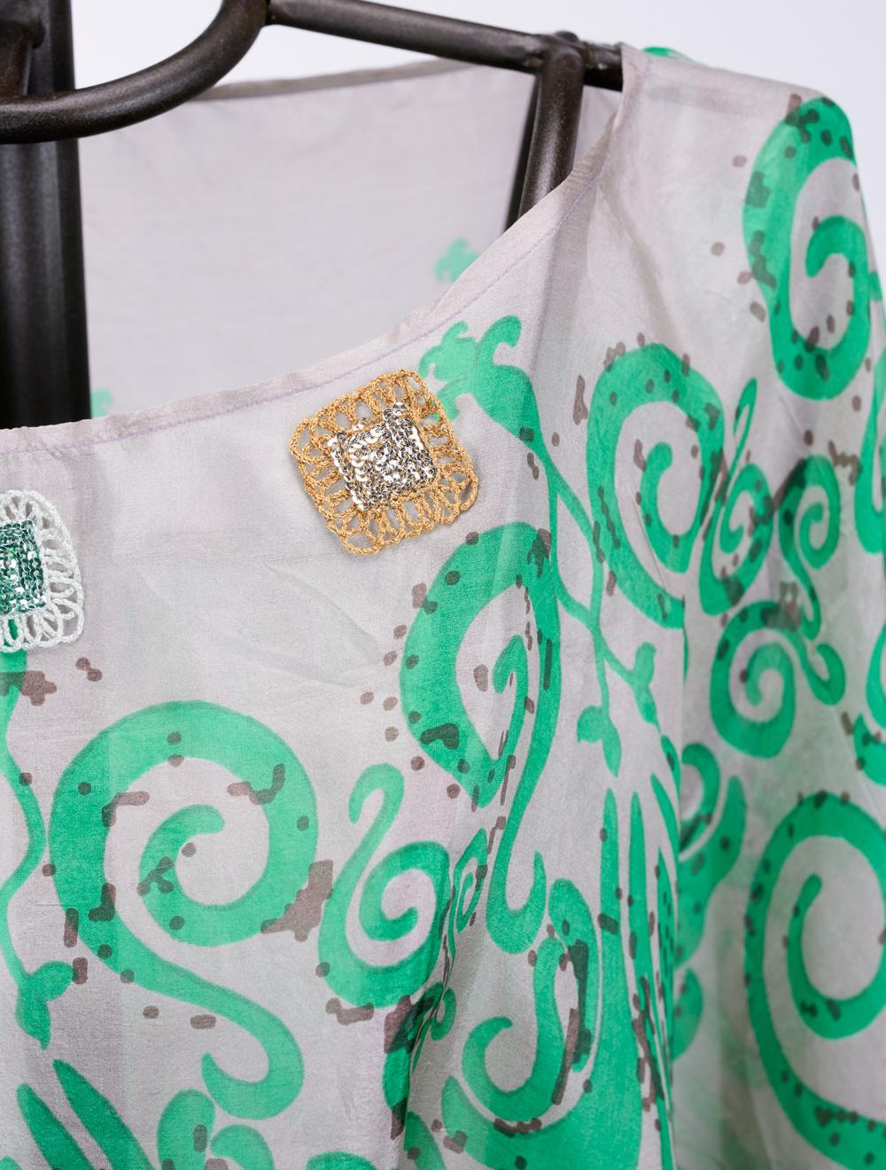 Save The Queen Blusa in seta Promozione Limitata
