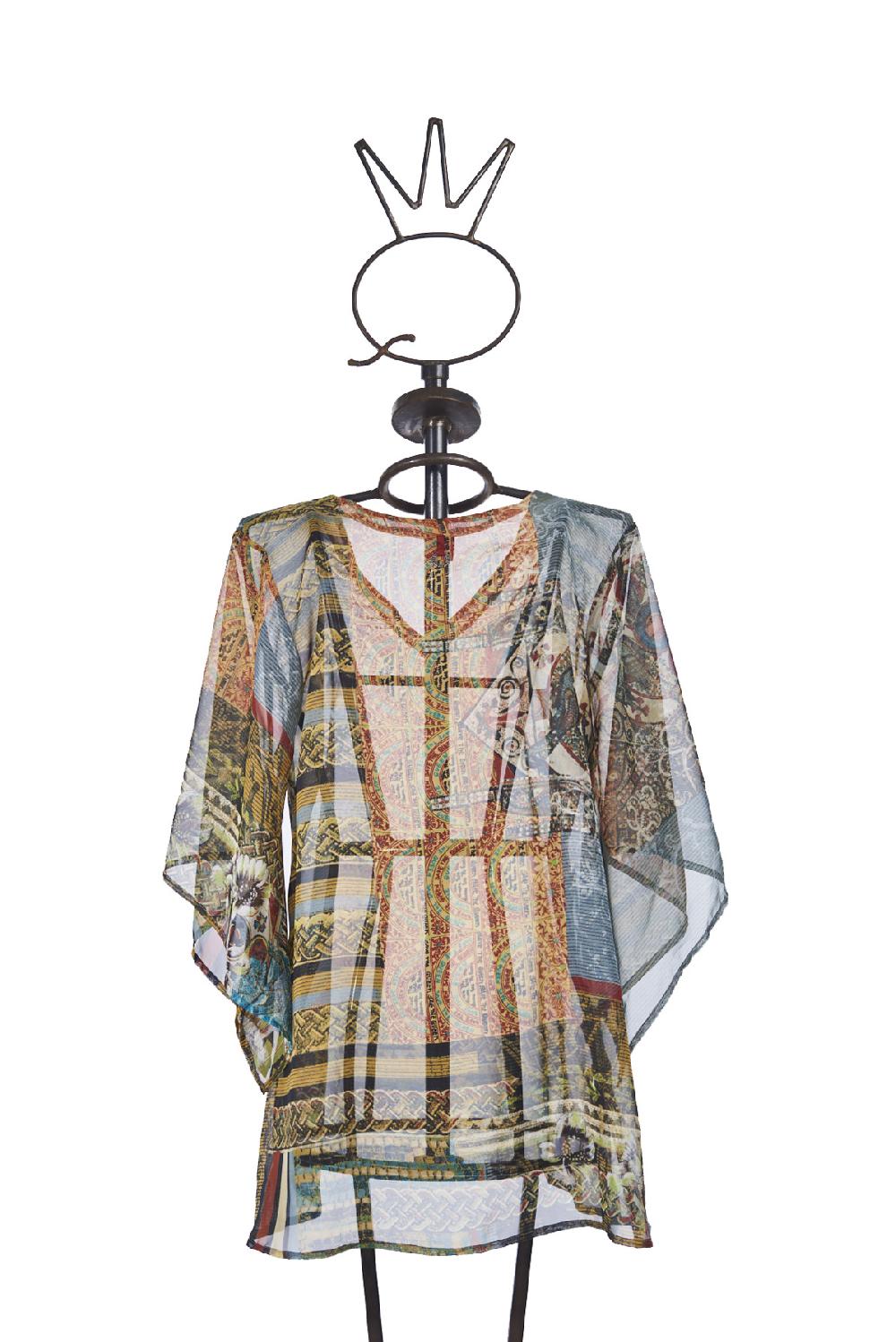 Save The Queen Blusa con stampa dedicata all’Africa Shopping Online