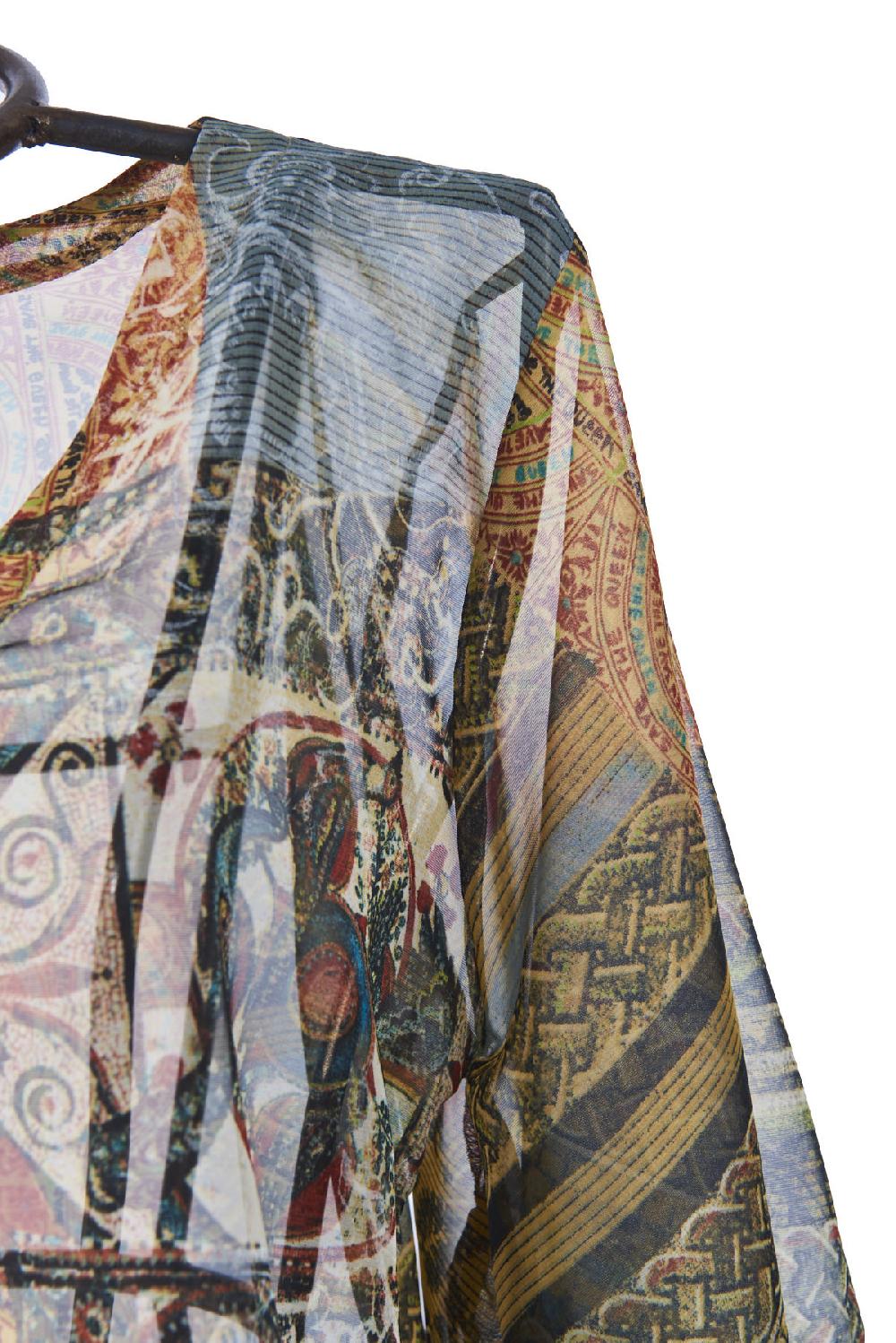 Save The Queen Blusa con stampa dedicata all’Africa Shopping Online