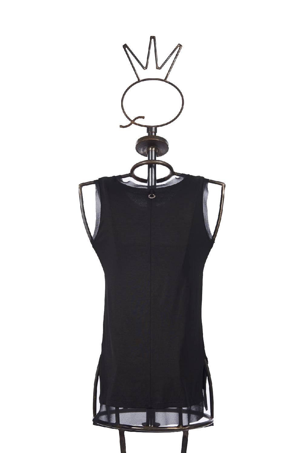 Save The Queen Top con ricamo pavone Grande vendita