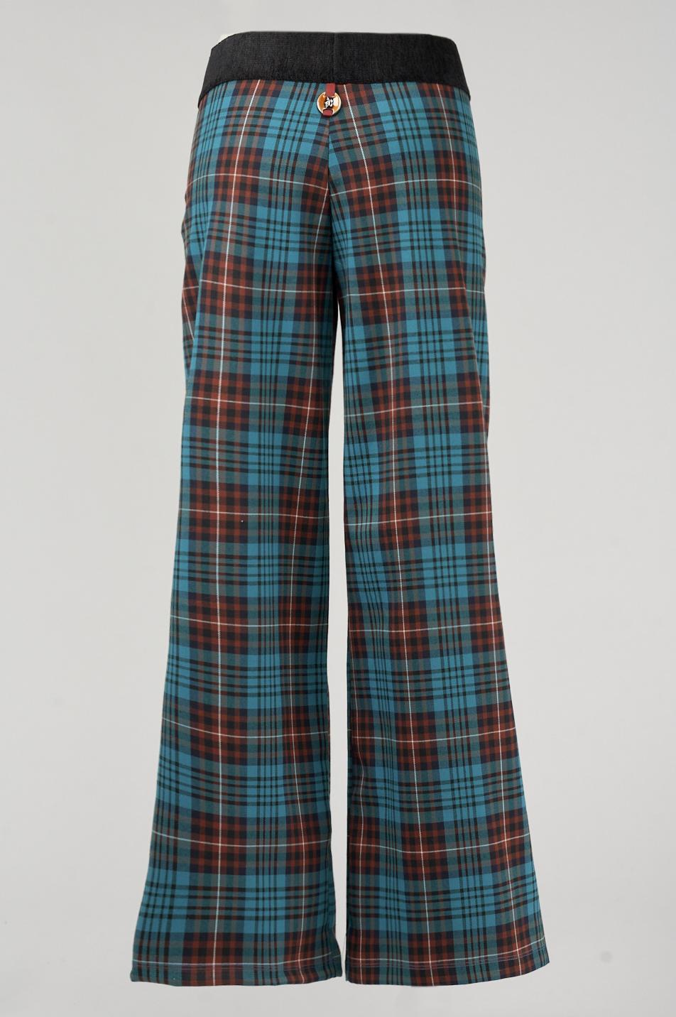 Save The Queen Pantalone largo a quadri Offerta migliore