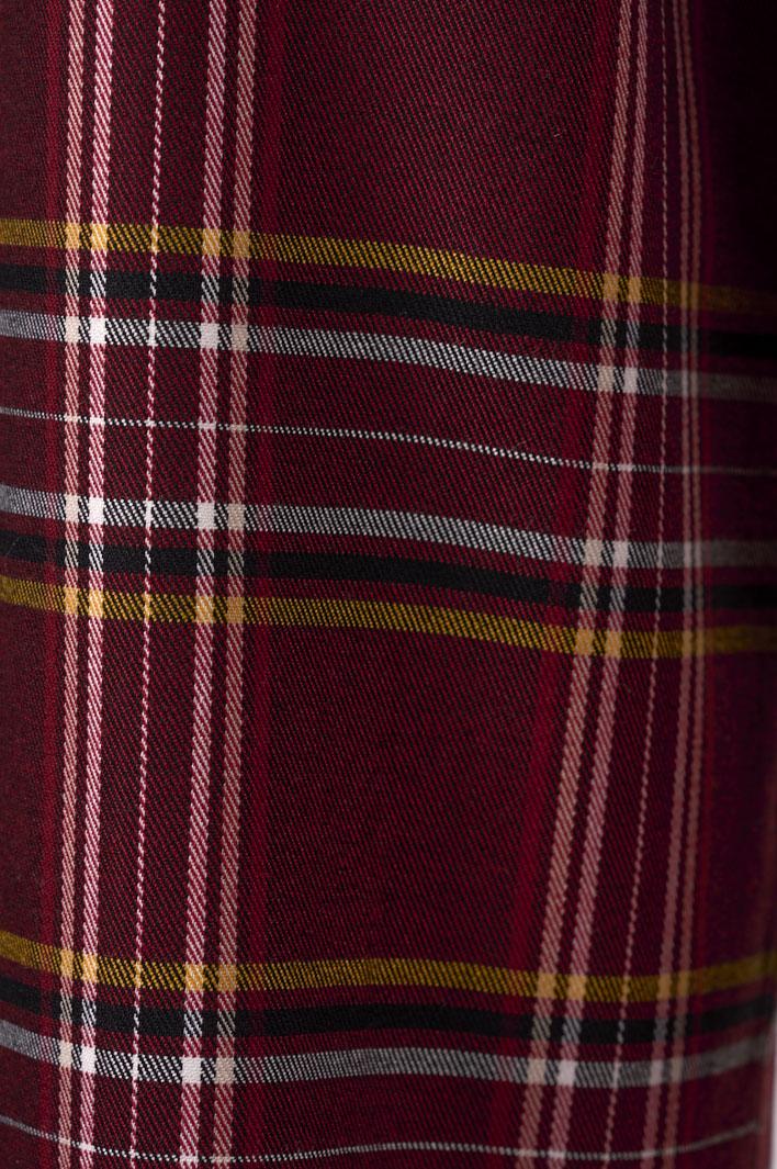 Save The Queen Pantalone largo a quadri Online Outlet