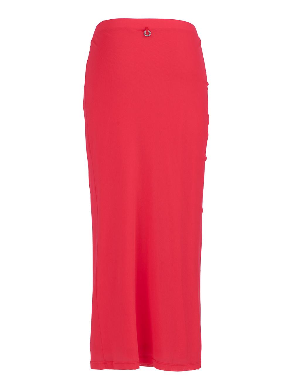 Save The Queen Gonna lunga in tulle rosso Bestseller