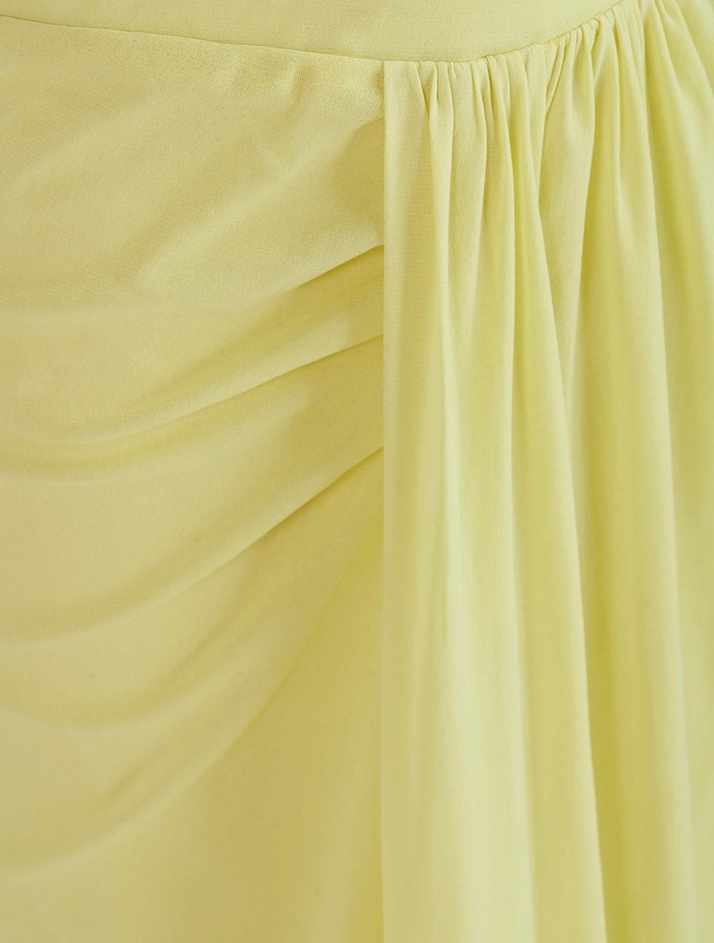 Save The Queen Gonna lunga in tulle giallo Prezzo basso