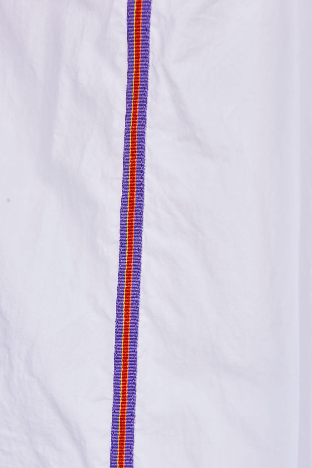 Save The Queen Pantaloni in cotone bianco Super sconto