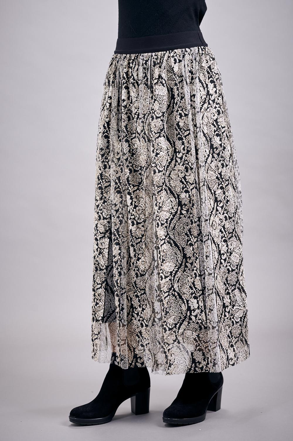 Save The Queen Gonna in pizzo e tulle nera e beige Consegna Veloce
