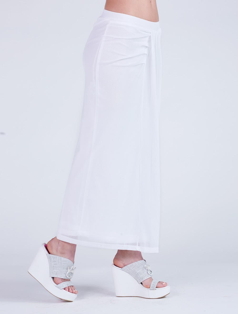 Save The Queen Gonna lunga in tulle bianco Offerte