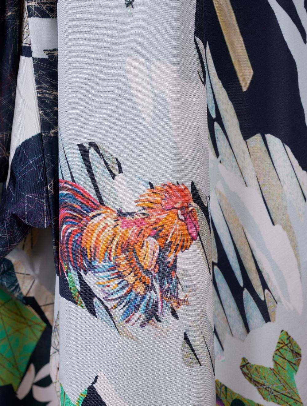 Save The Queen Vestito corto in viscosa con stampa Shopping online