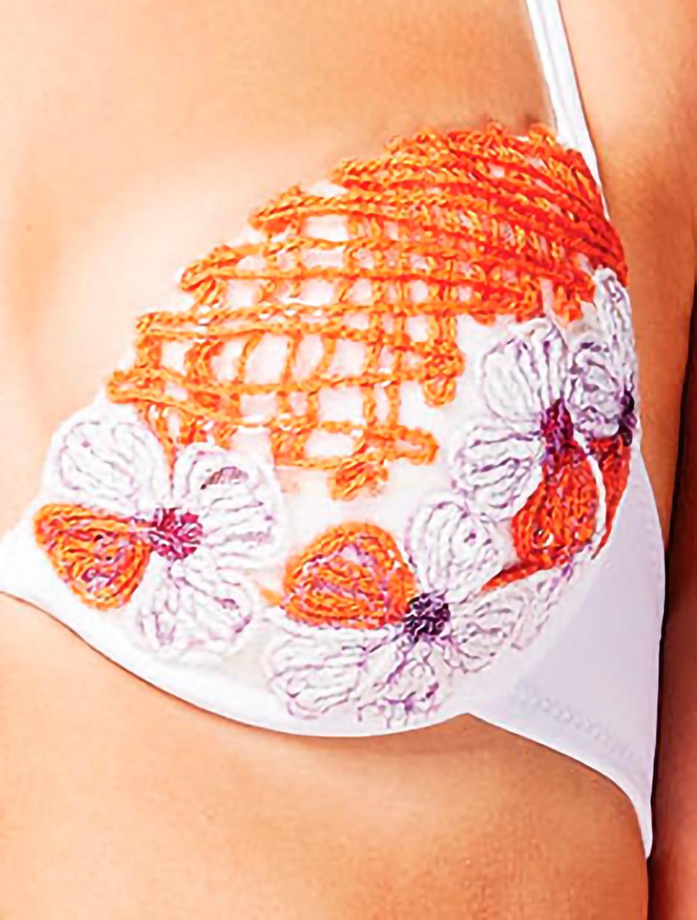 Save The Queen Bikini push up con ricami - Coppa B 50% di sconto con spedizione gratuita