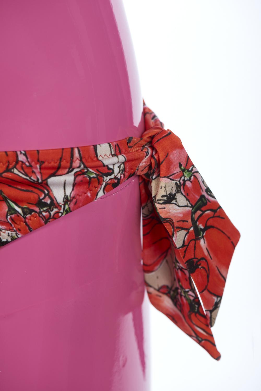 Save The Queen Bikini push up con stampa peperoni Soddisfazione Garantita