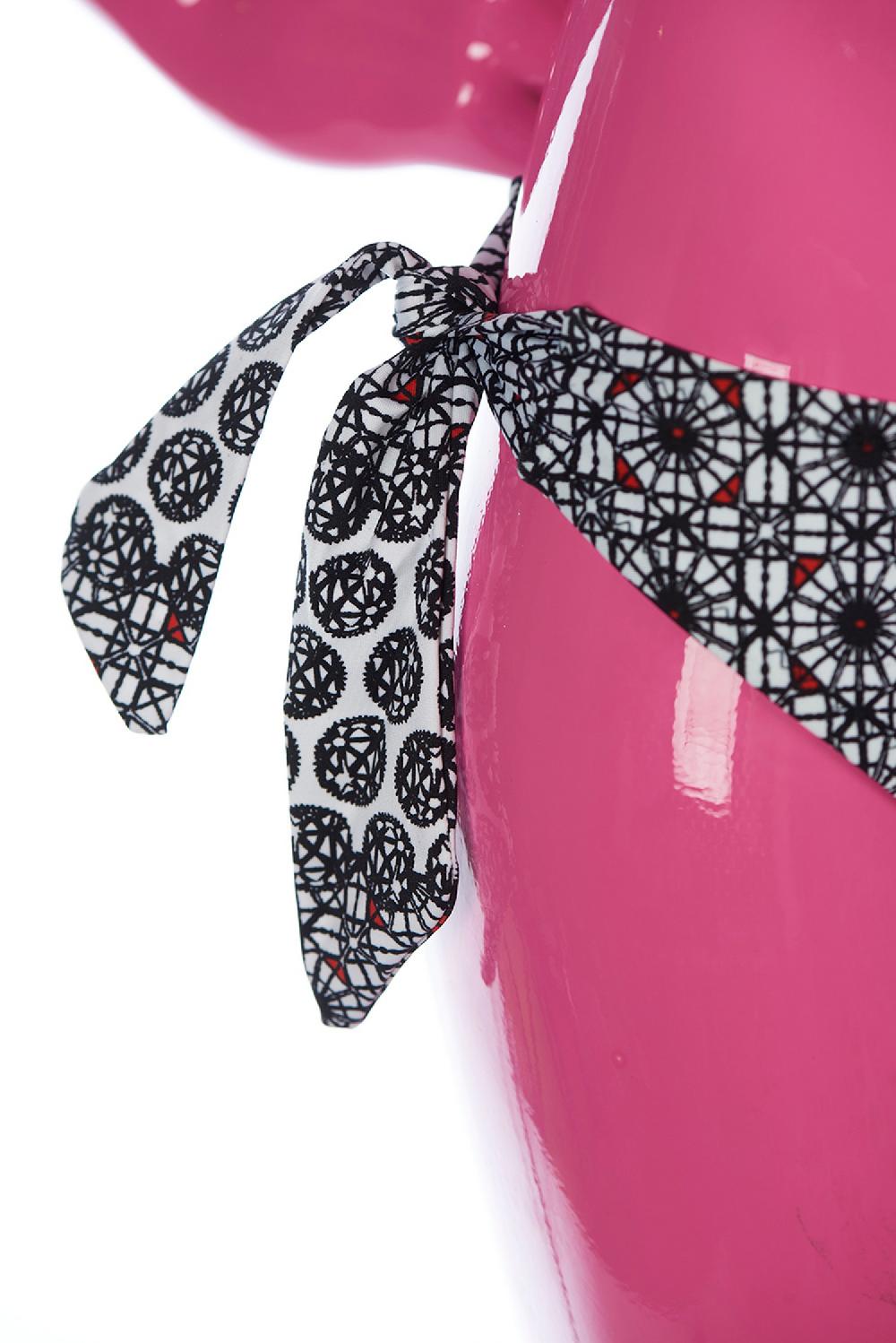 Save The Queen Bikini con coppa con ferretti e stampa dedicata alla Savana Affare Del Giorno