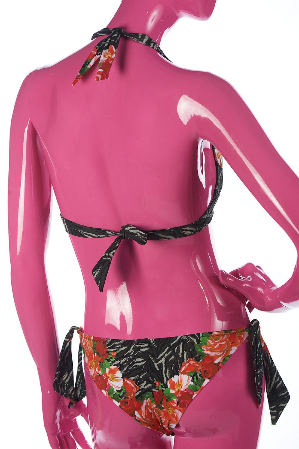 Save The Queen Bikini con reggiseno a triangolo e stampa dedicata alla Savana Prezzo Ridotto