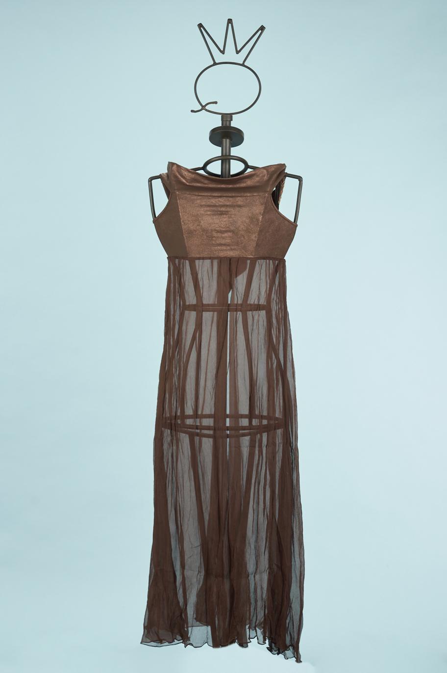 Save The Queen Vestito lungo in seta Saldi