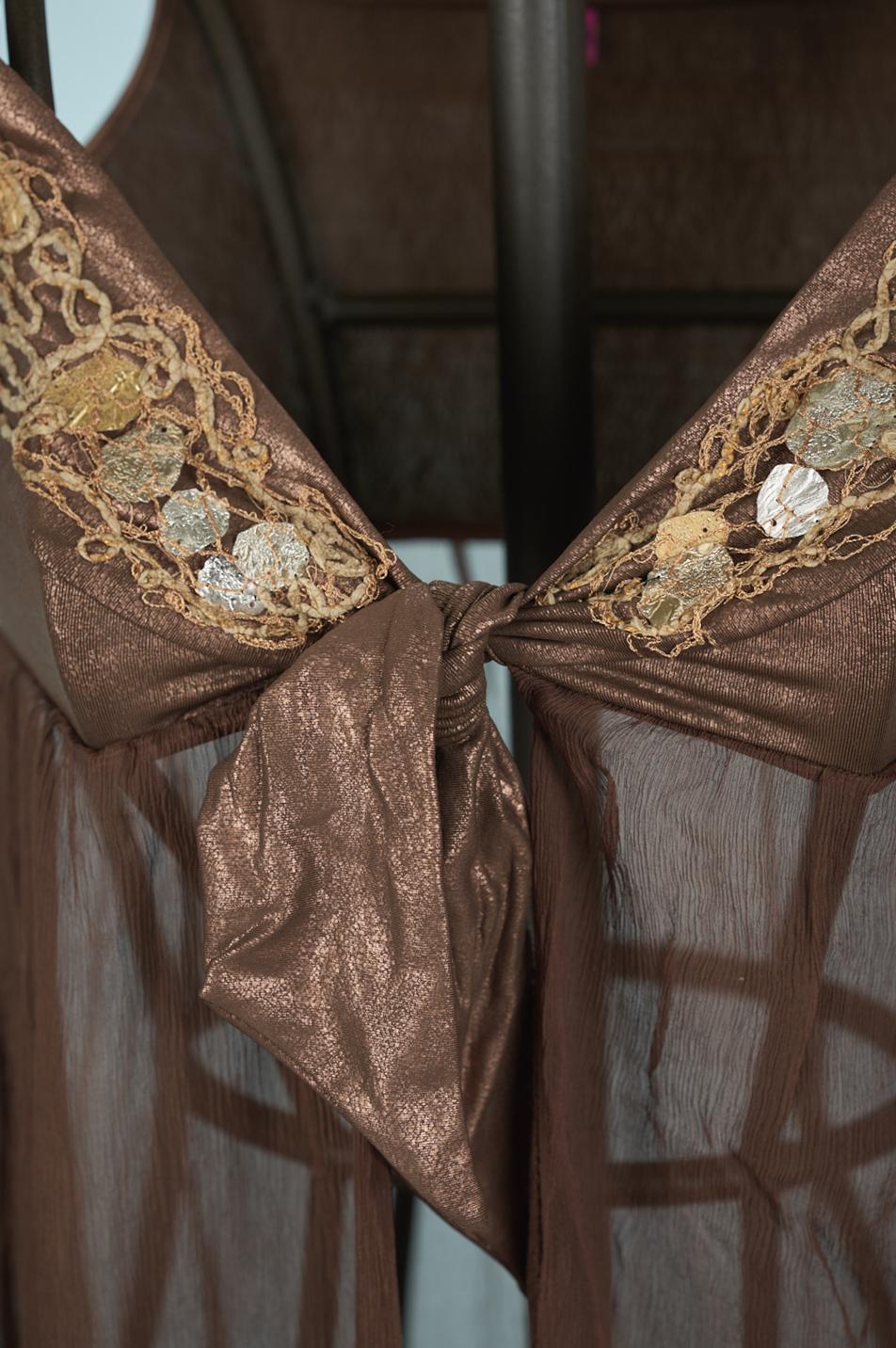 Save The Queen Vestito lungo in seta Saldi