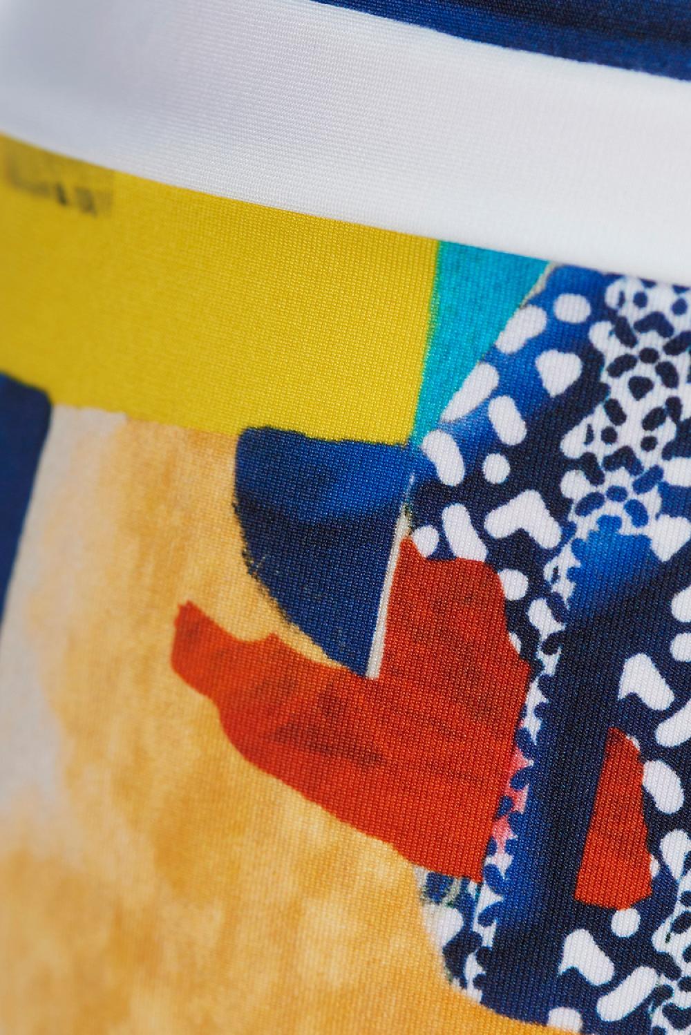 Save The Queen Shorts da bagno con stampa dedicata all’arte contemporanea africana Spedizione gratuita