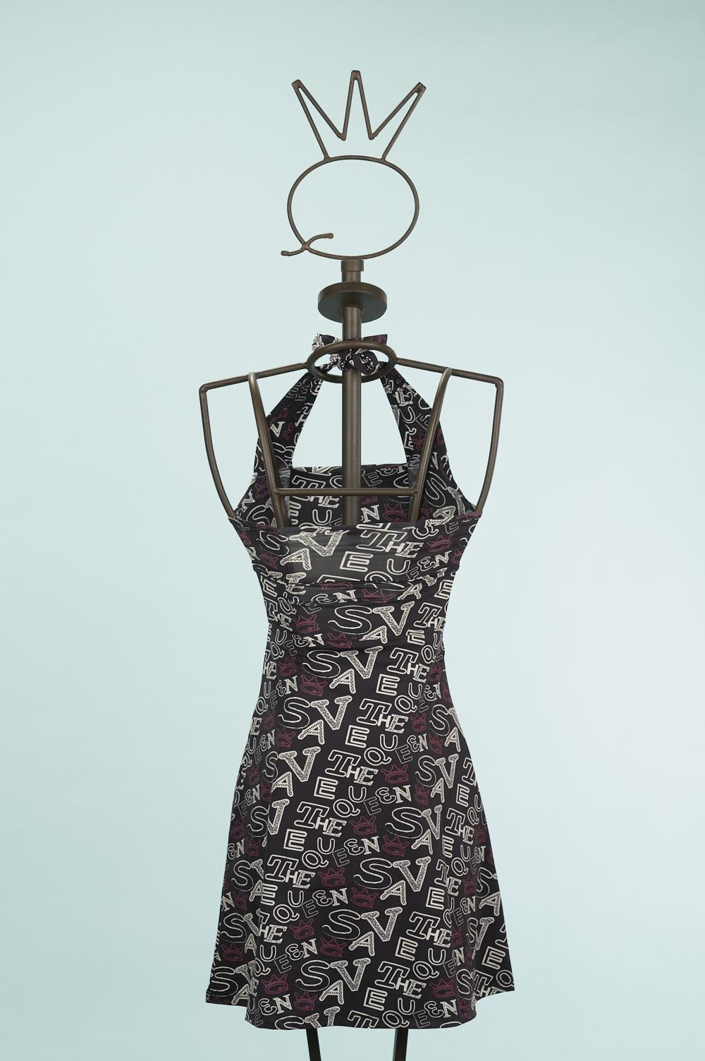 Save The Queen Vestito corto stampato Comprare a buon mercato