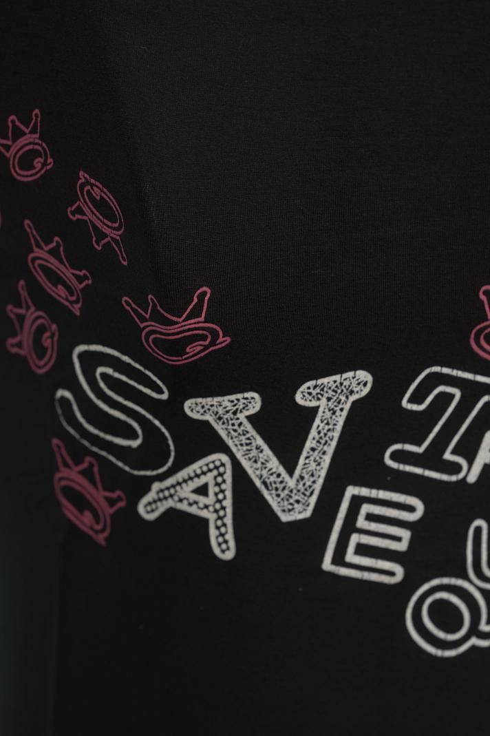 Save The Queen T-shirt stampata Flash Sale