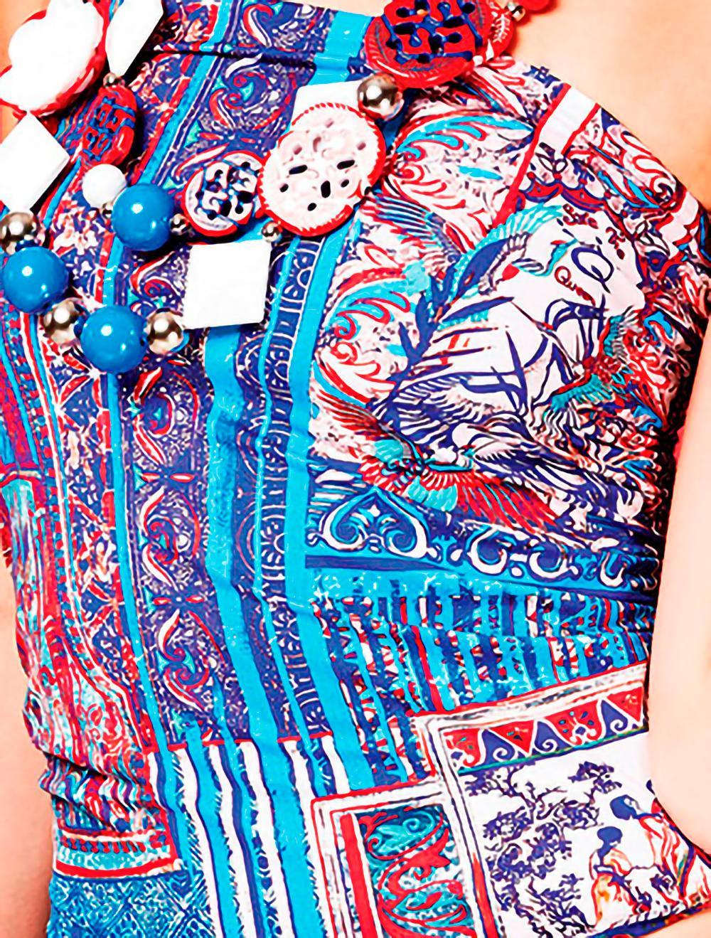 Save The Queen Top o gonna a fascia con stampa Ultimi due giorni