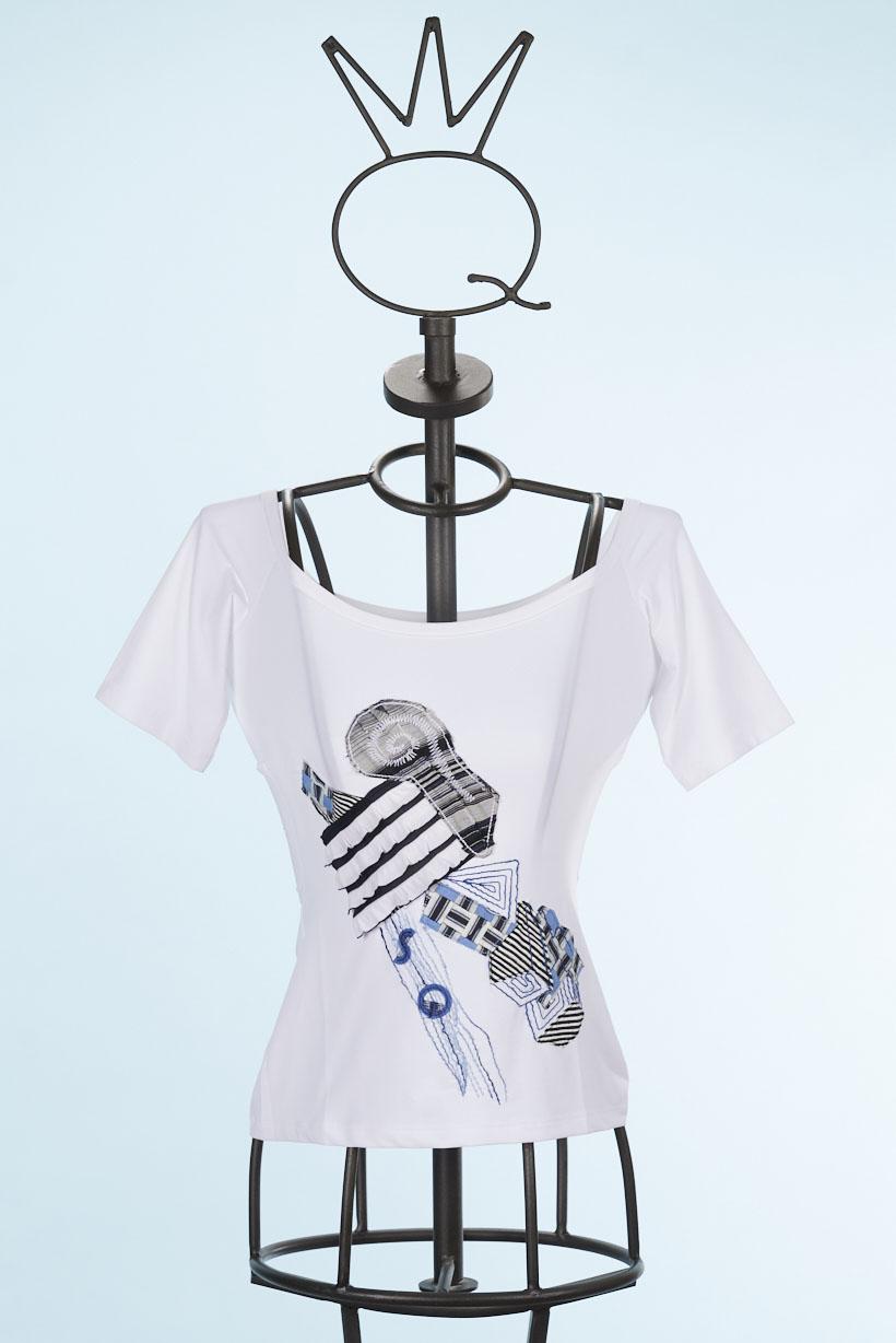 Save The Queen T-shirt bianca a maniche corte Ultimo giorno