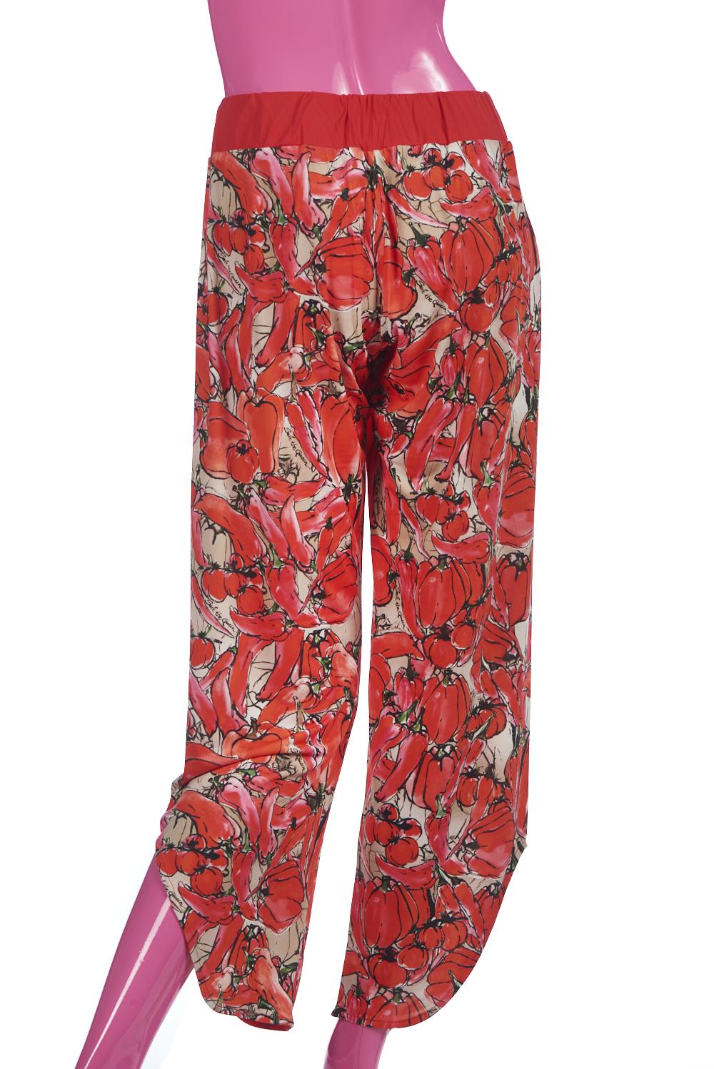 Save The Queen Pantaloni con stampa peperoni 2025