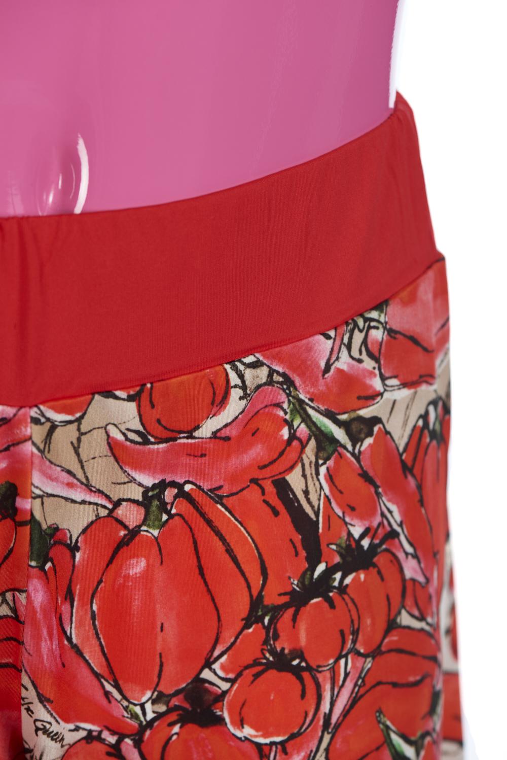 Save The Queen Pantaloni con stampa peperoni 2025