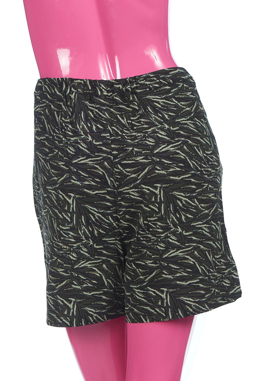 Save The Queen Shorts in jersey di viscosa con stampa camouflage Vendita