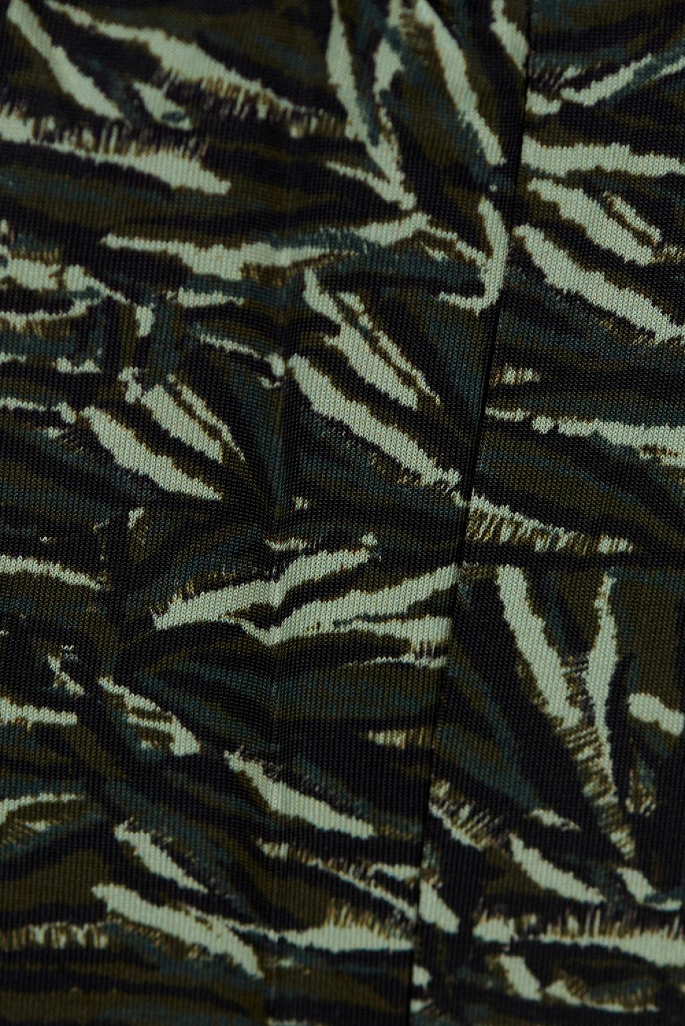 Save The Queen Shorts in jersey di viscosa con stampa camouflage Vendita