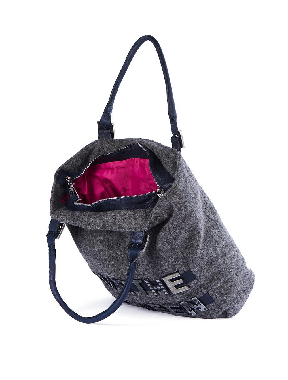 Save The Queen Borsa in lana Vendite Flash