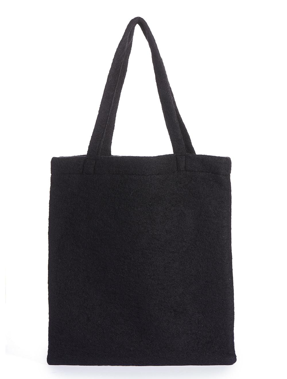 Save The Queen Borsa shopper in lana con ricamo Moda
