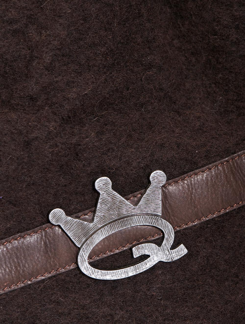 Save The Queen Borsa in lana e pelle Offerta speciale