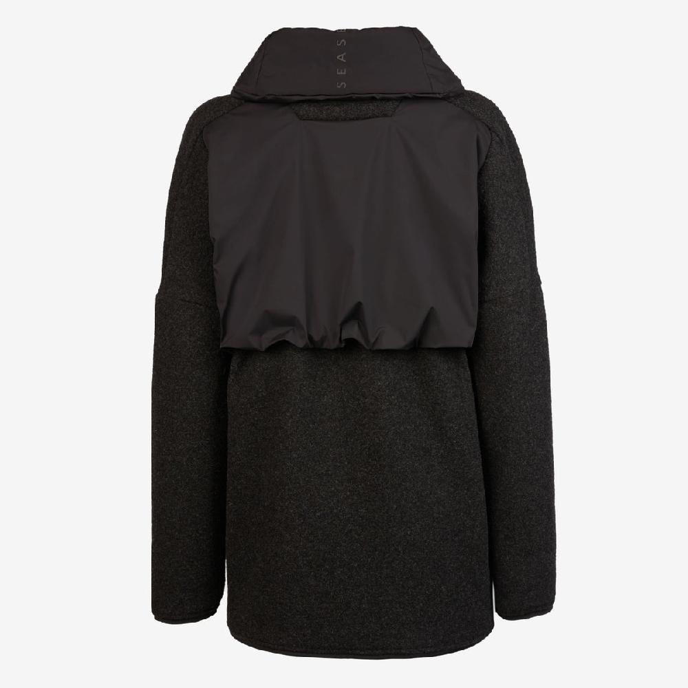 Sease Almas Fleece Over Graphite Grey In Linea