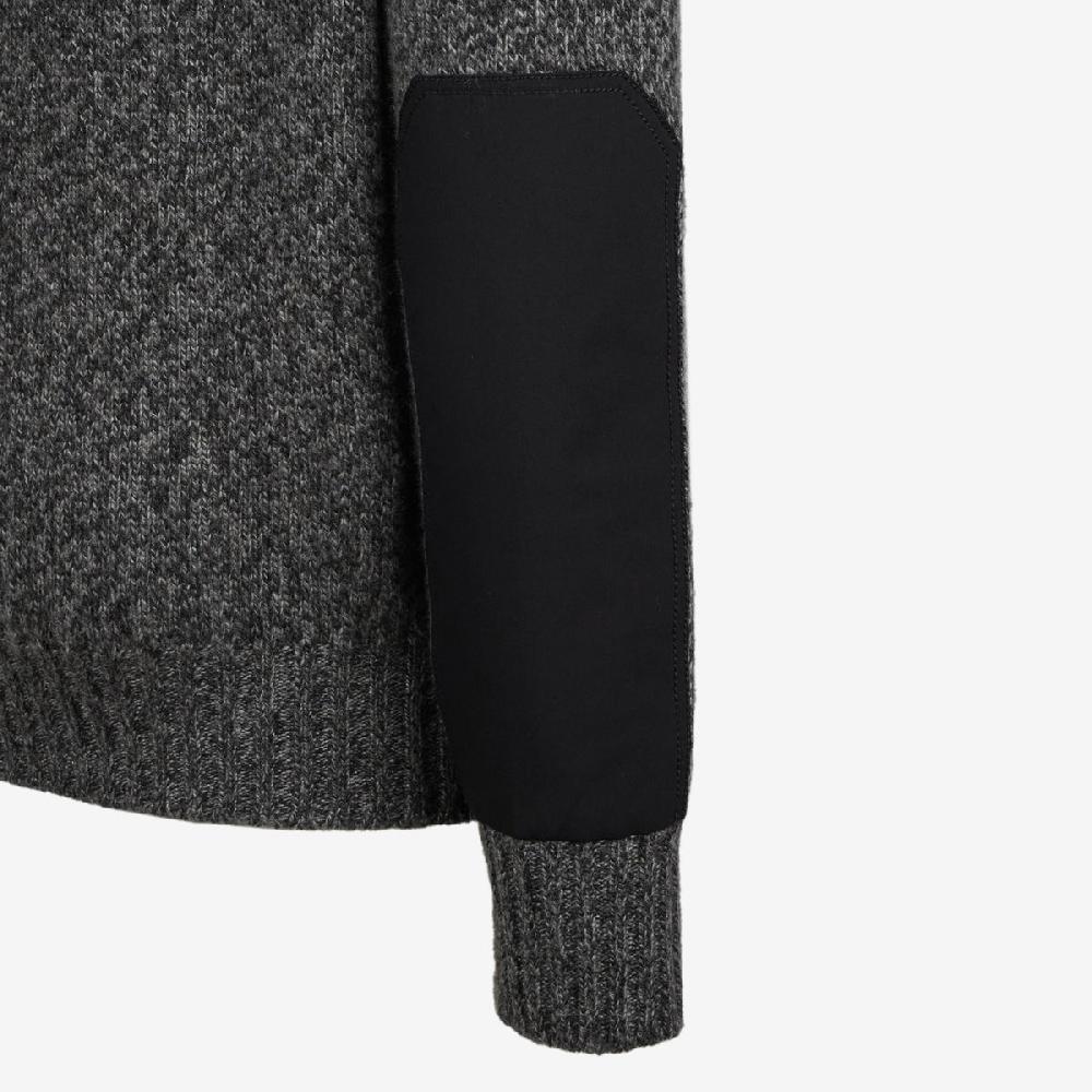 Sease Maglione in cashmere con scollo a V - Grigio Grafite Presa