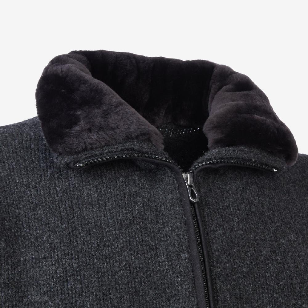 Sease Bomber lavorato a maglia - Grigio grafite Saldi Di Fabbrica
