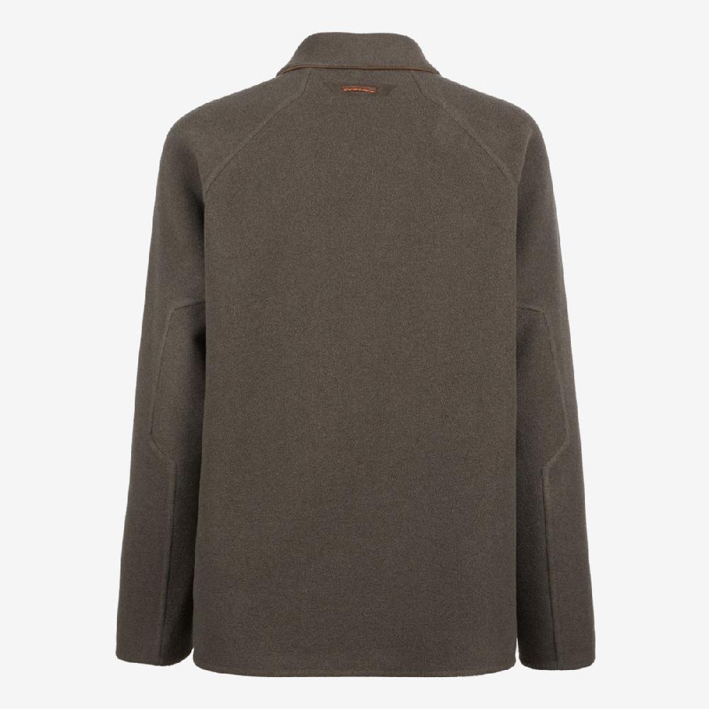 Sease Giacca corta Lifetime in cashmere double - Oyster Nuova