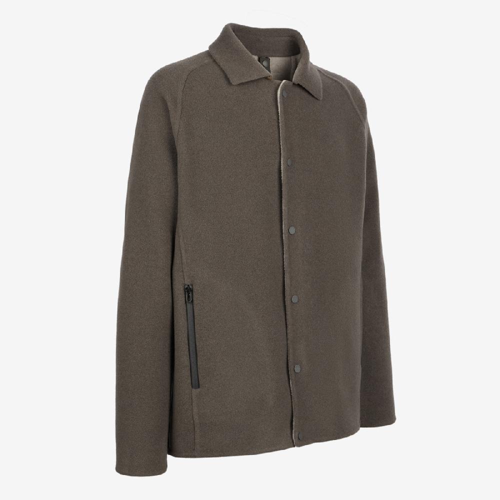 Sease Giacca corta Lifetime in cashmere double - Oyster Nuova