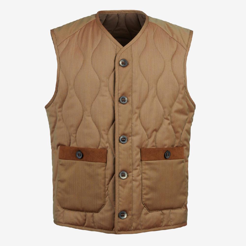 Sease Gilet trapuntato - Deserto iridescente Moda