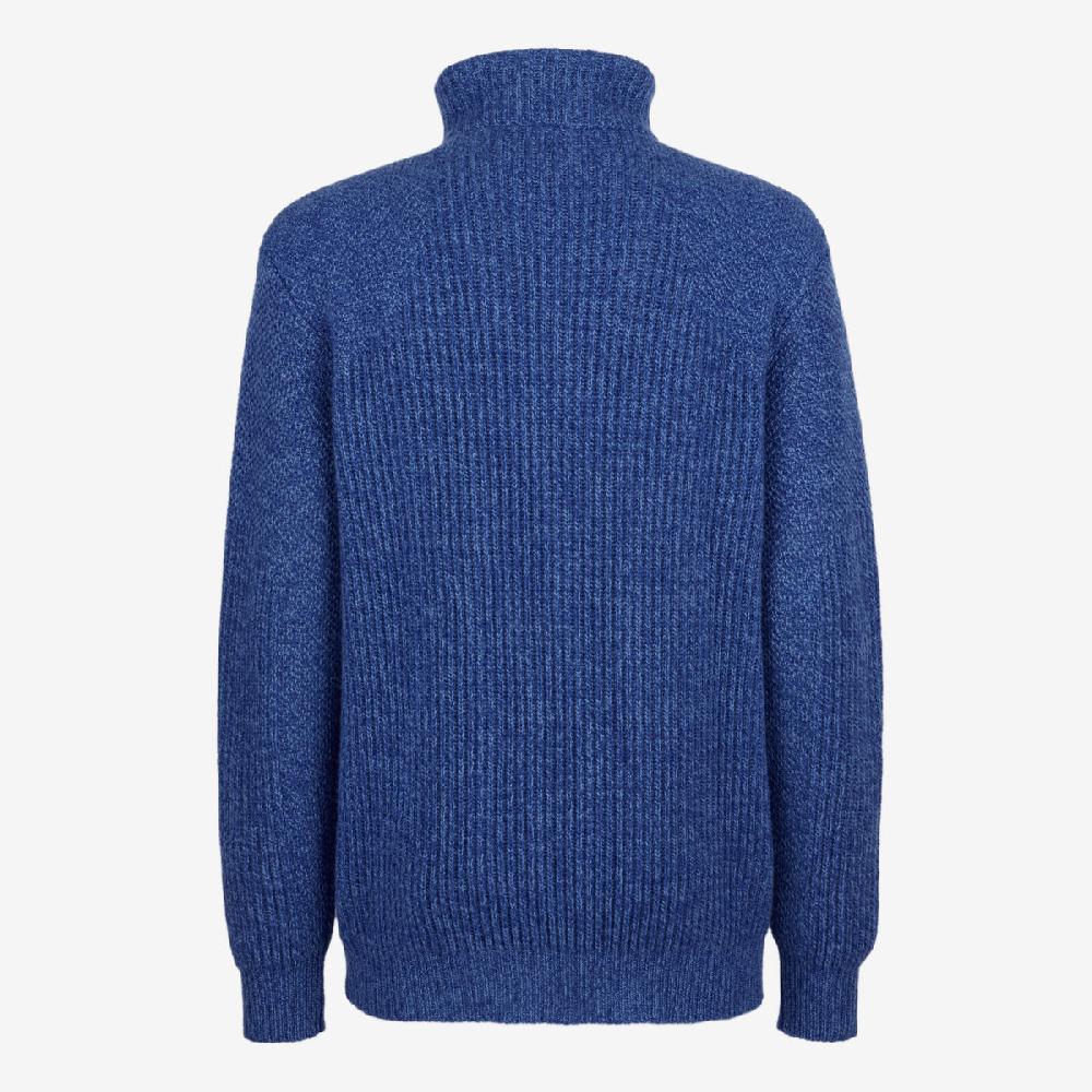 Sease Schooner: maglione in cashmere - Blu Brillante Nuova