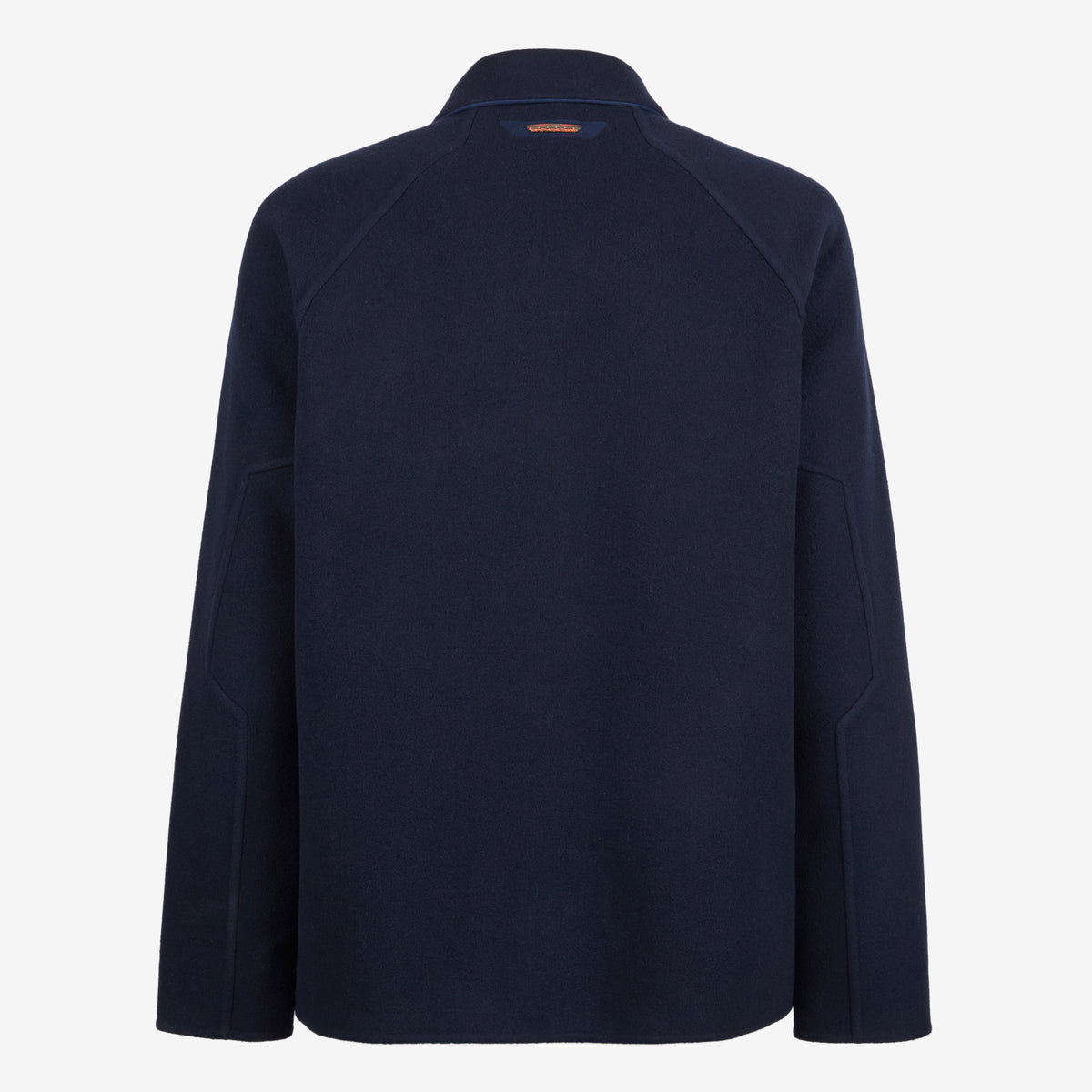 Sease Giacca corta Lifetime in cashmere double - Blu Navy In Vendita