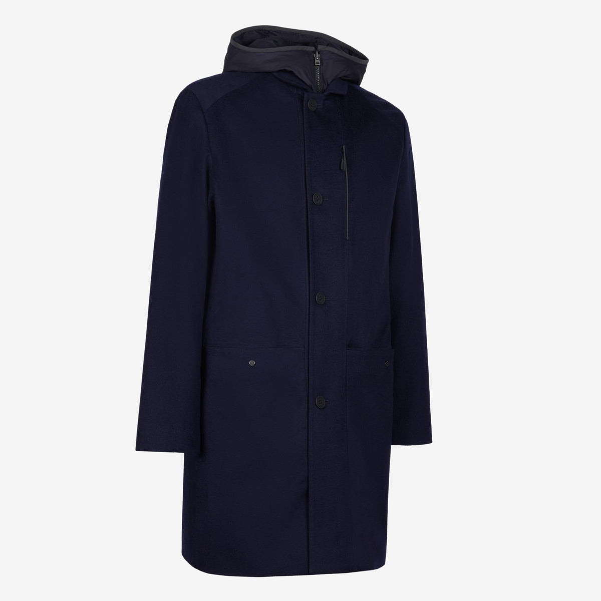 Sease Drone Trench Coat Navy Offerte