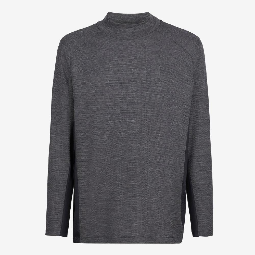 Sease Turtle Net: Maglietta maniche lunghe -Grigio Grafite Qualità